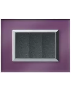 Marlanvil 7253.TI.VL.C qube 3p techno ice purple liz-cr/c plate